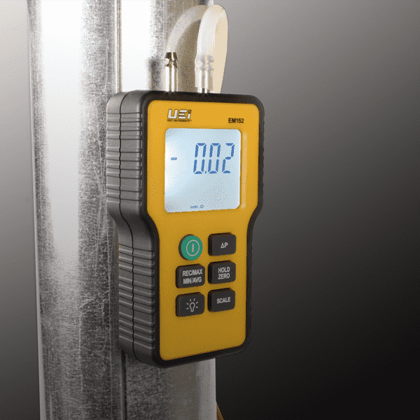 UEi EM152 Dual Differential Digital Manometer - Edmondson Supply