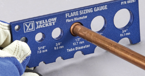 Yellow Jacket 60297 Flare Sizing Gauge - Edmondson Supply