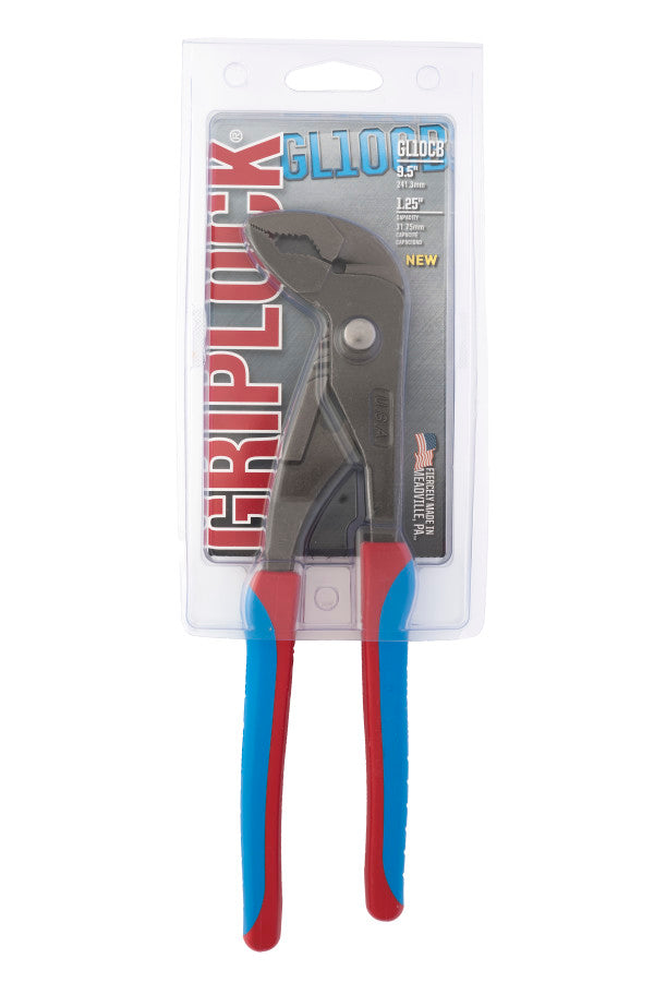 Channellock GL10CB 9.5" Code Blue GRIPLOCK® Tongue & Groove Pliers - Edmondson Supply