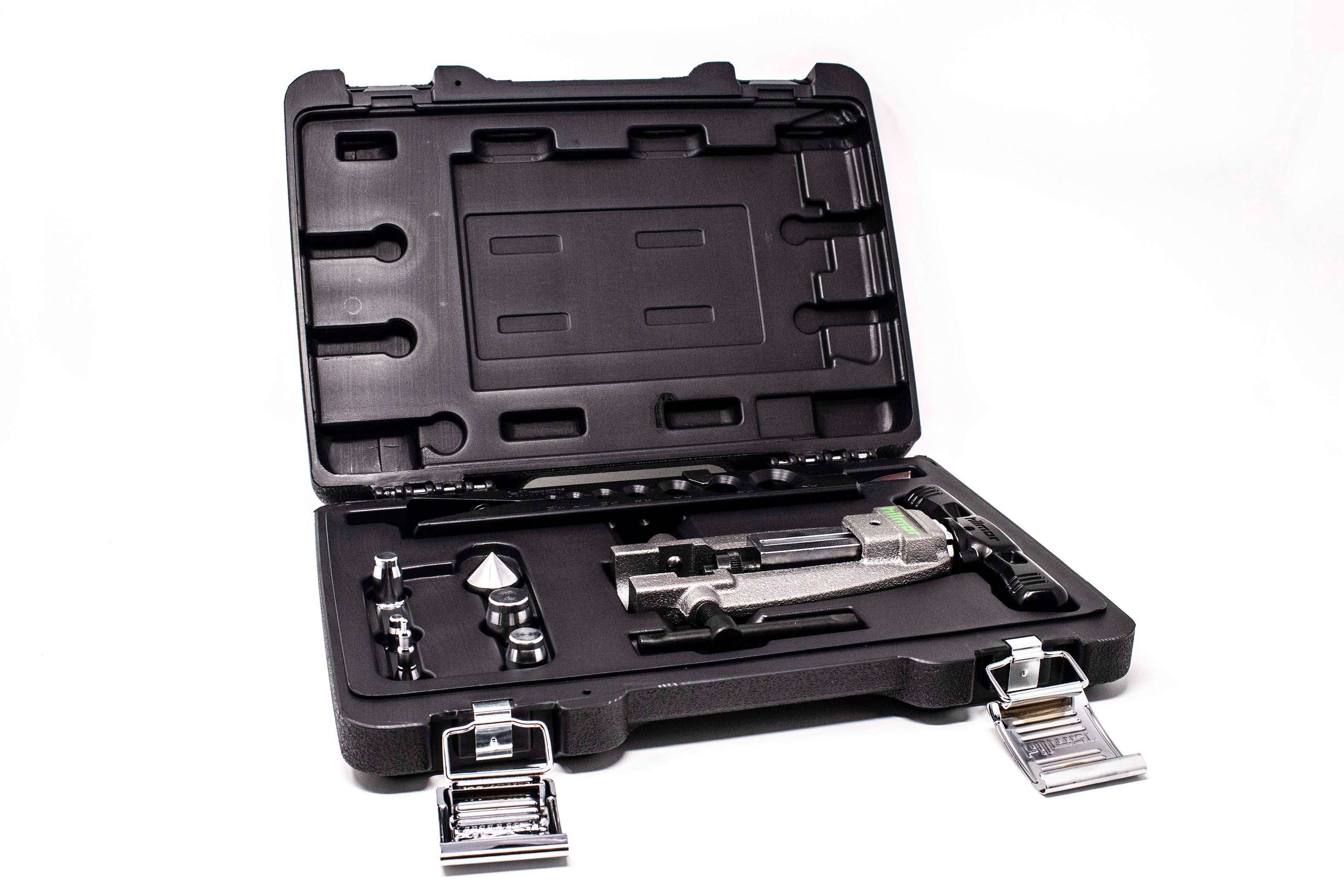 Hilmor 1838947 FS Quick-Engage Flare + Swage Tool Kit - 3/16" to 3/4" - Edmondson Supply