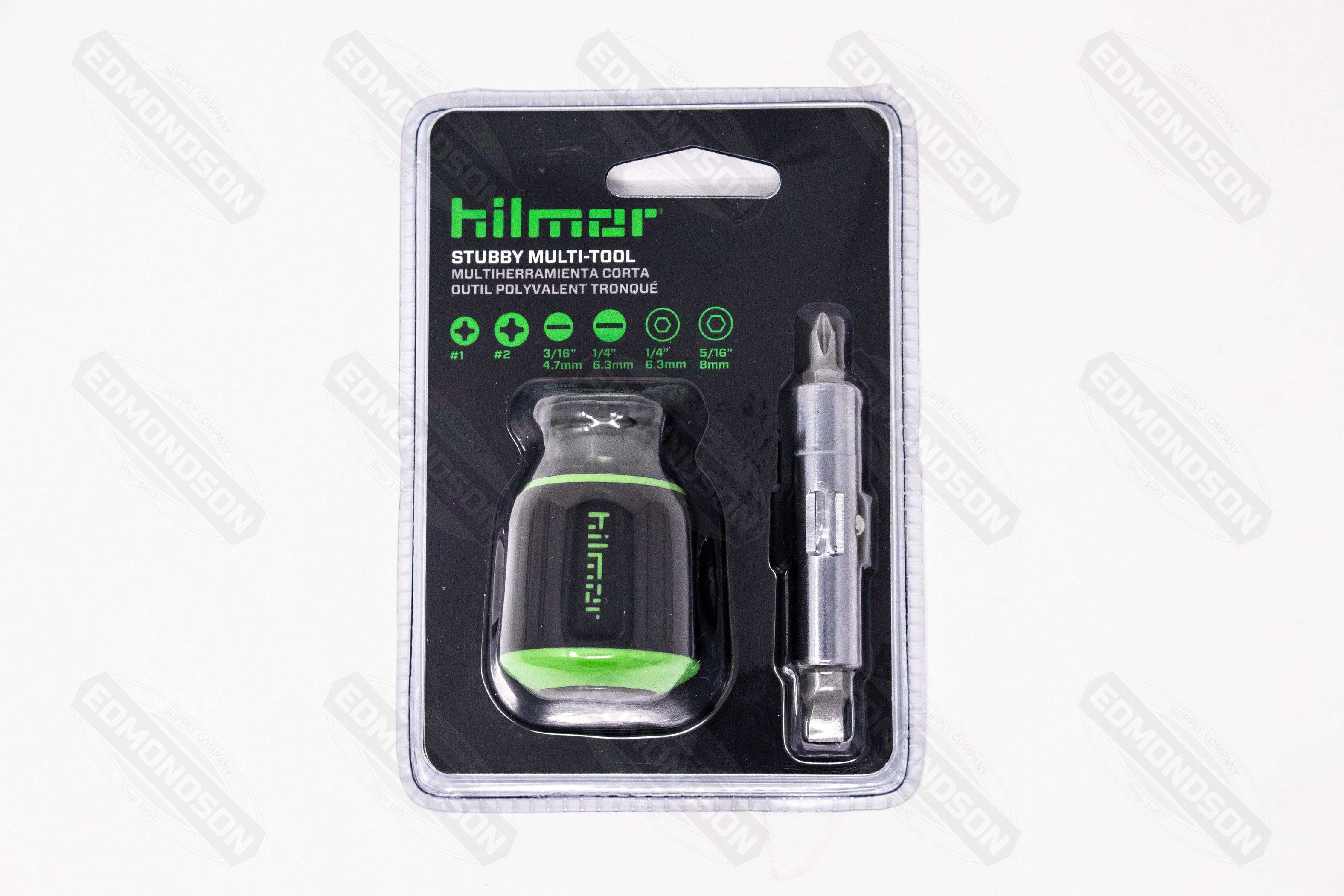 Hilmor 1891351 MTS 6-in-1 Stubby Multi-Tool Screw/Nut Driver - Edmondson Supply
