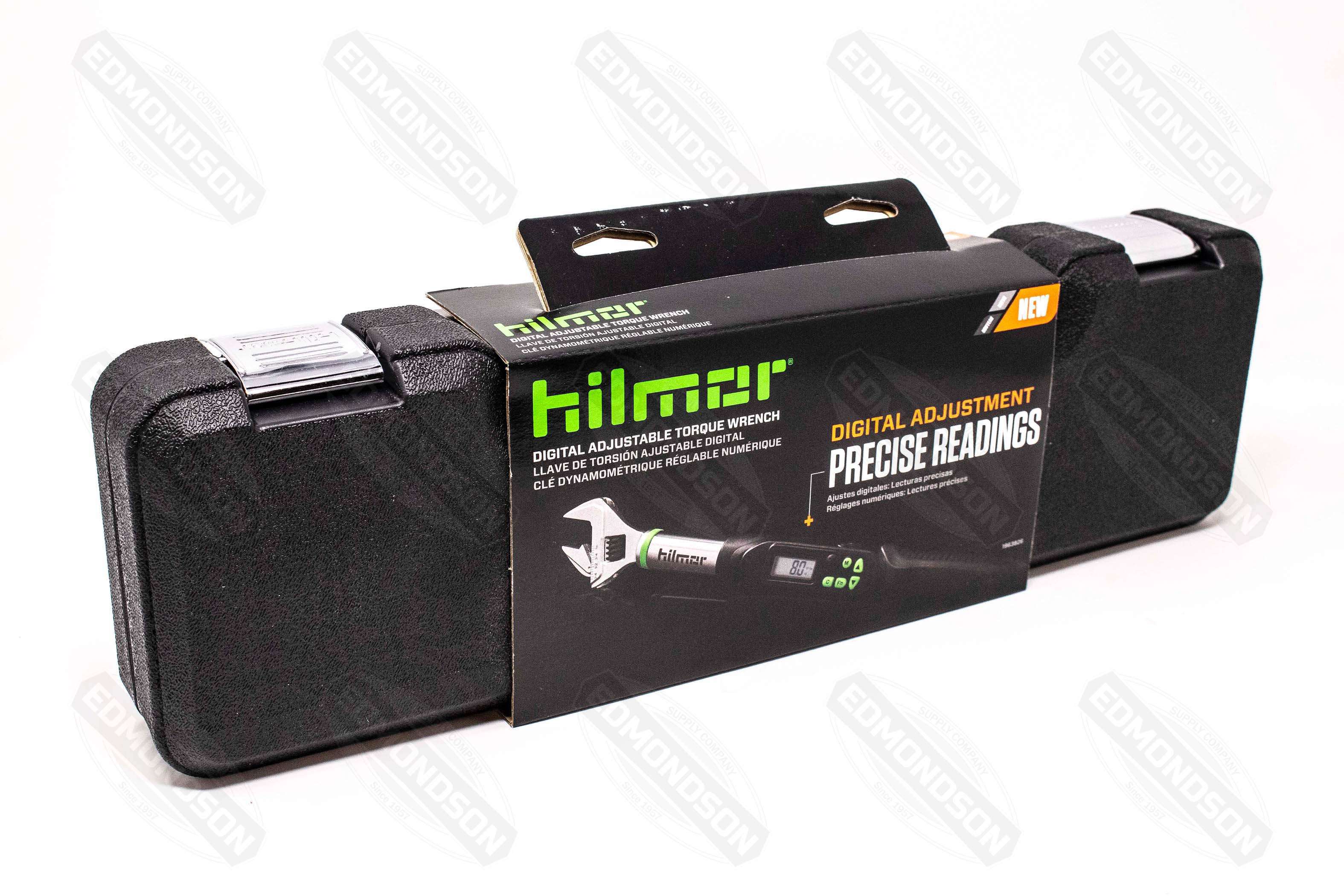 Hilmor 1963826 Digital Adjustable Torque Wrench - Edmondson Supply