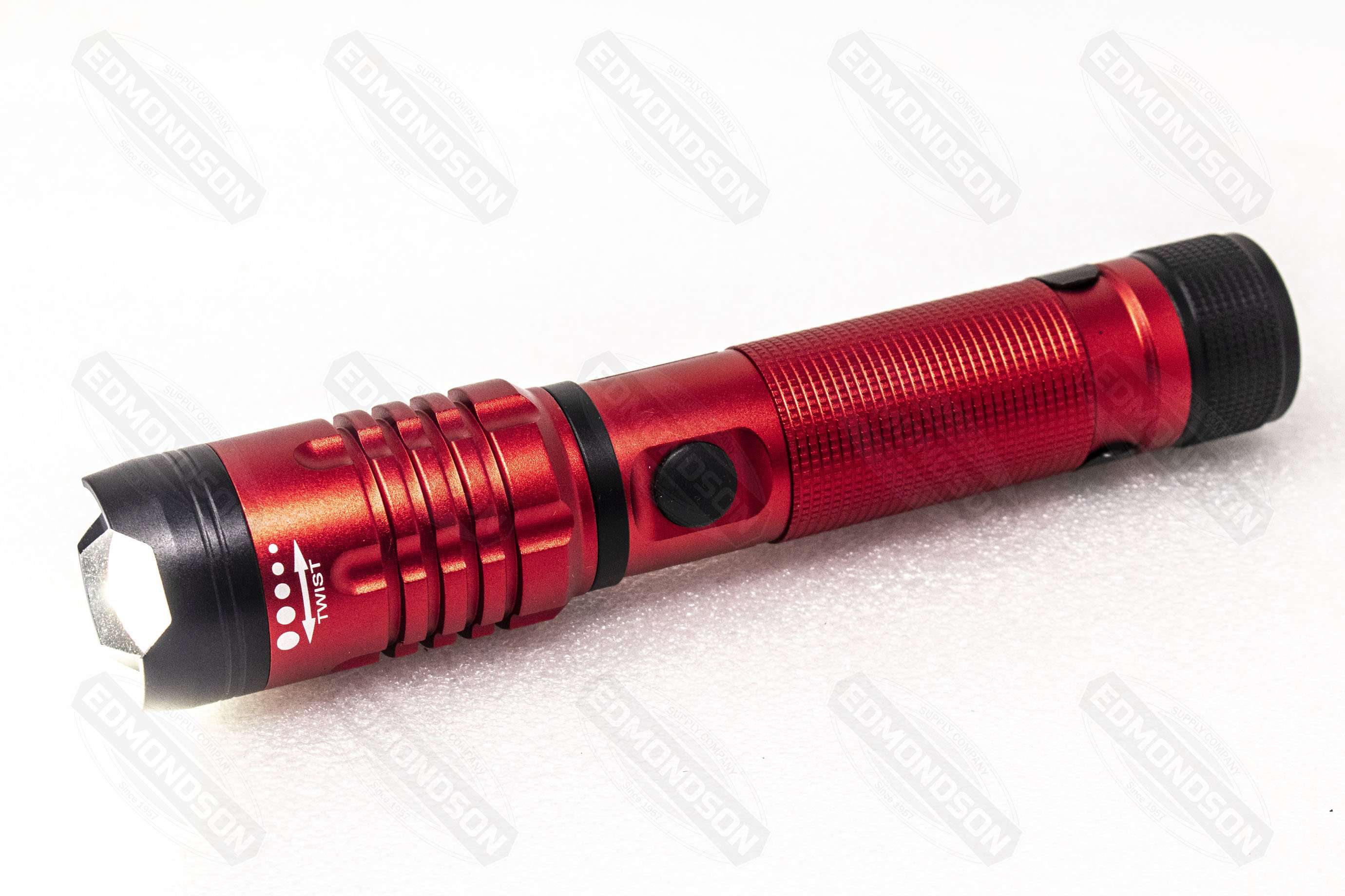 Sensible Products HRF-1 High-Beam Rechargeable Flashlight, Red - Edmondson Supply