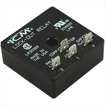 ICM Controls ICM220 Lockout Protection Relay, 18-30 VAC - Edmondson Supply