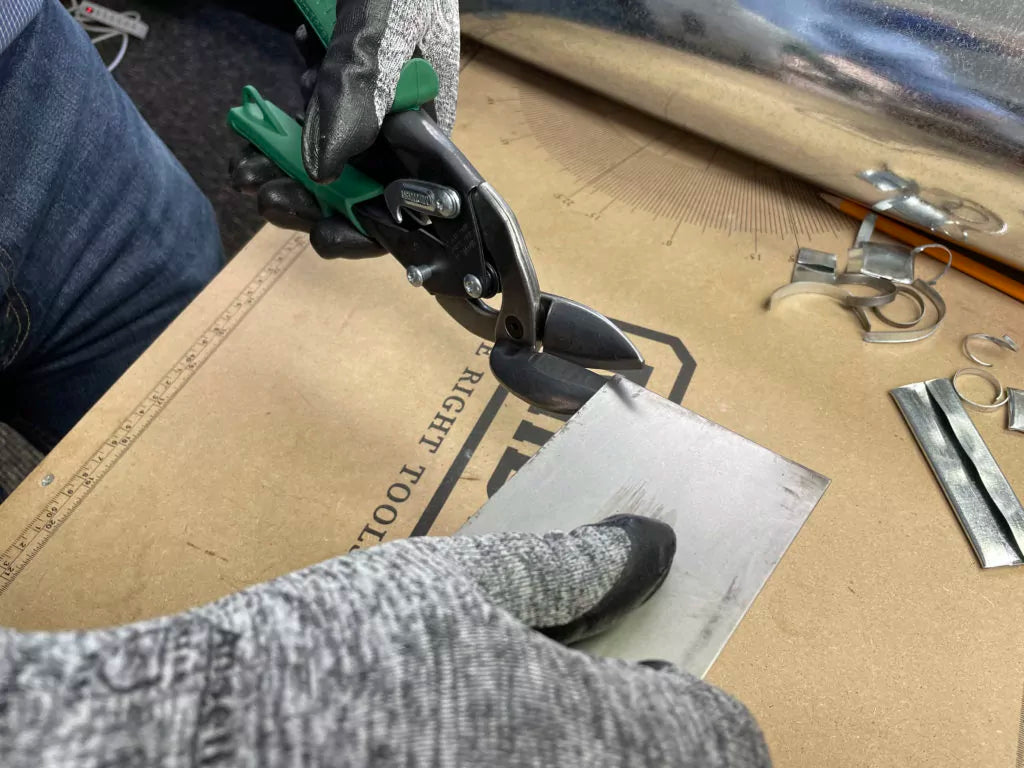 Midwest MWT-6510R Right Offset Aviation Snip - Edmondson Supply