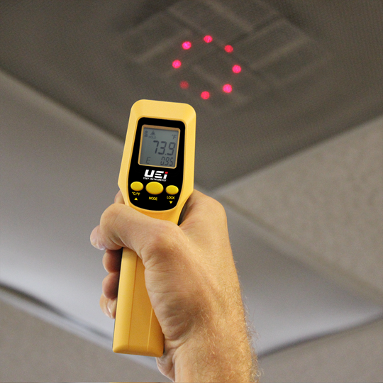 UEi INF195C 12:1 Infrared Thermometer w/K-Type Input - Edmondson Supply