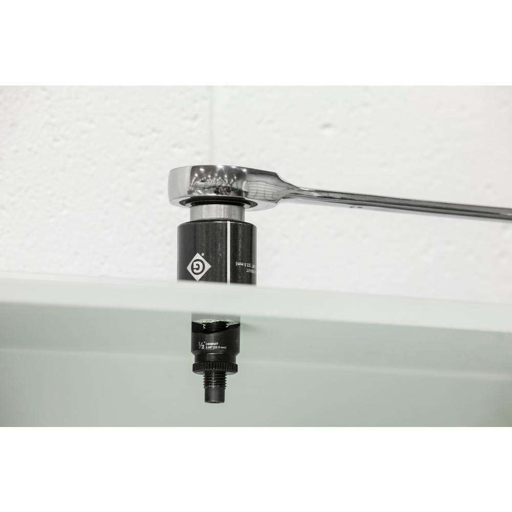 Greenlee K2BB-1/2 1/2" Conduit Size Slug-Buster® Manual Knockout Set - Edmondson Supply