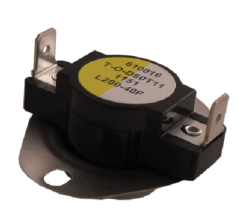 Supco L200 L-Series Snap-Action SPST Limit Control Thermostat, L200-40F - Edmondson Supply
