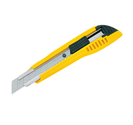 Tajima LC-500 Heavy Duty Ergonomic Utility Knife, Auto Blade Lock, 3 x Endura-Blade - Edmondson Supply
