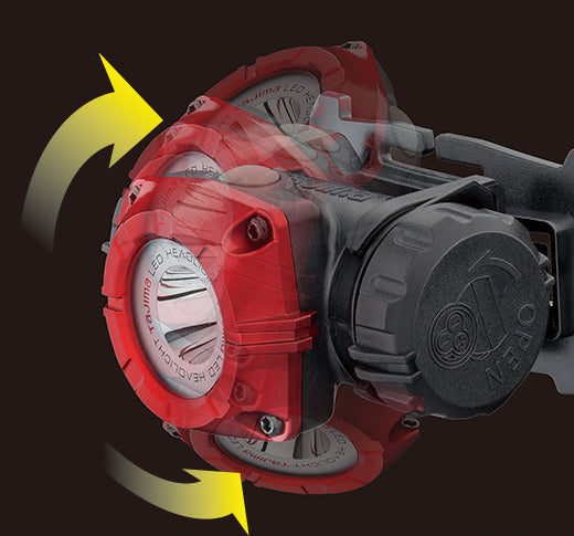 Tajima LE-M501D GRATI-LITE™ M Series Wide-Angle Beam Headlamp - Edmondson Supply