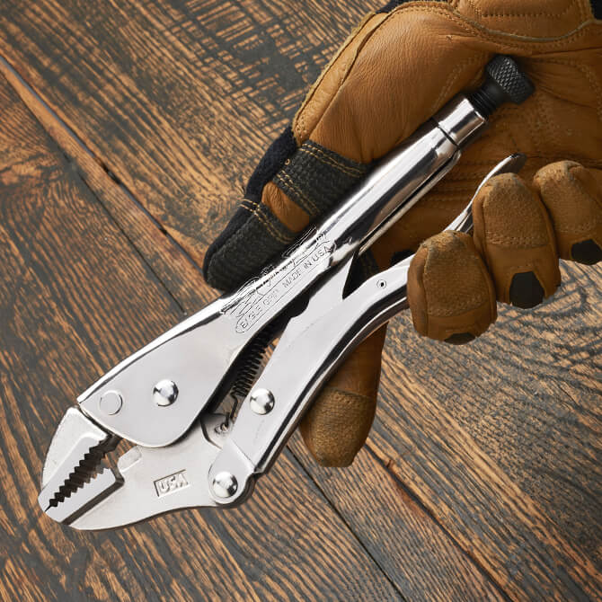 Malco Tools LP10R Eagle Grip 10″ Straight Jaw Locking Pliers - Edmondson Supply