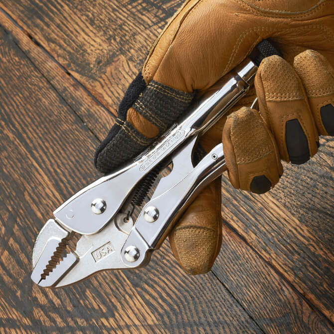 Malco Tools LP7R Eagle Grip 7″ Straight Jaw Locking Pliers - Edmondson Supply