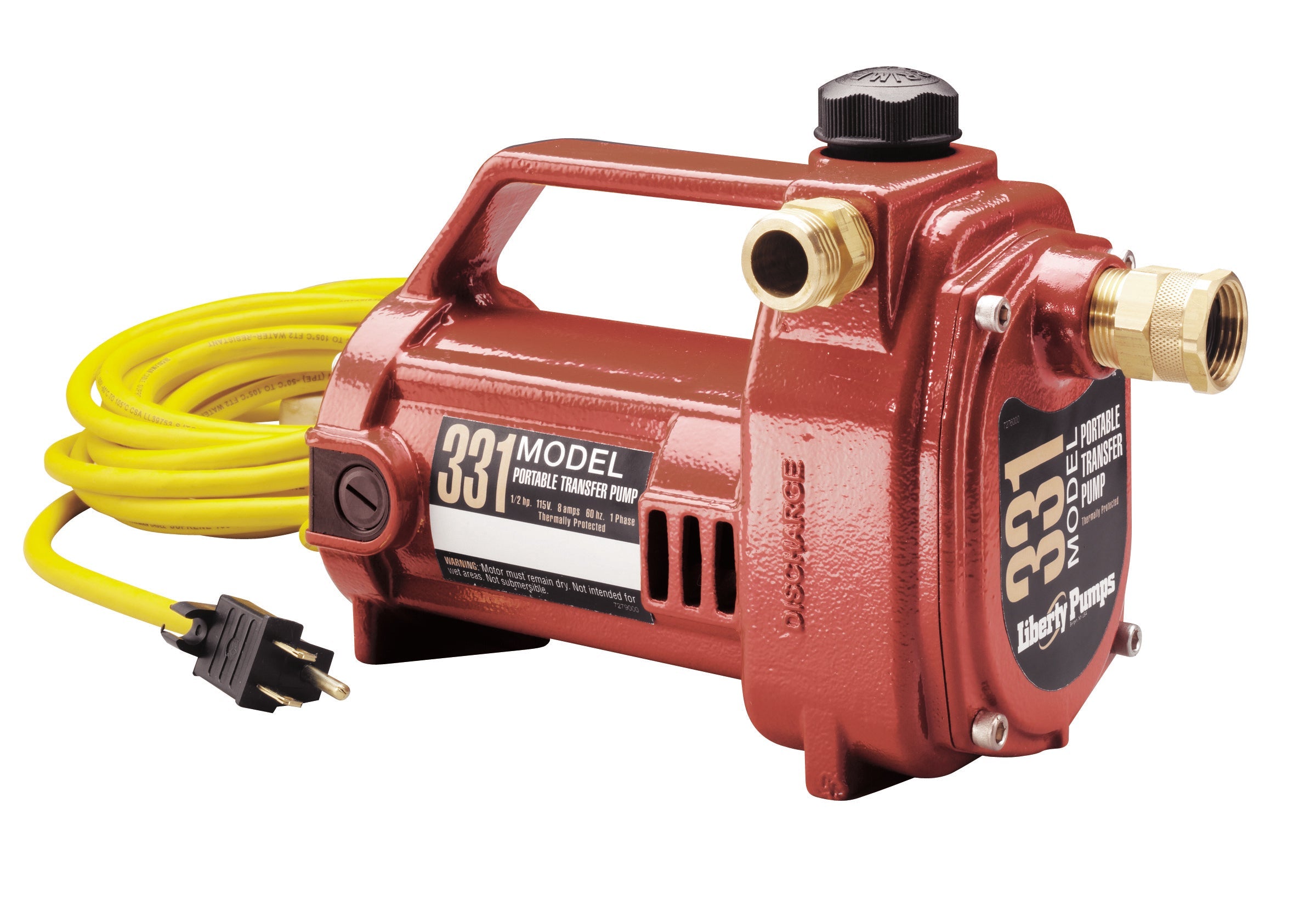Liberty Pumps 331 1/2 HP Portable Transfer Pump - Edmondson Supply