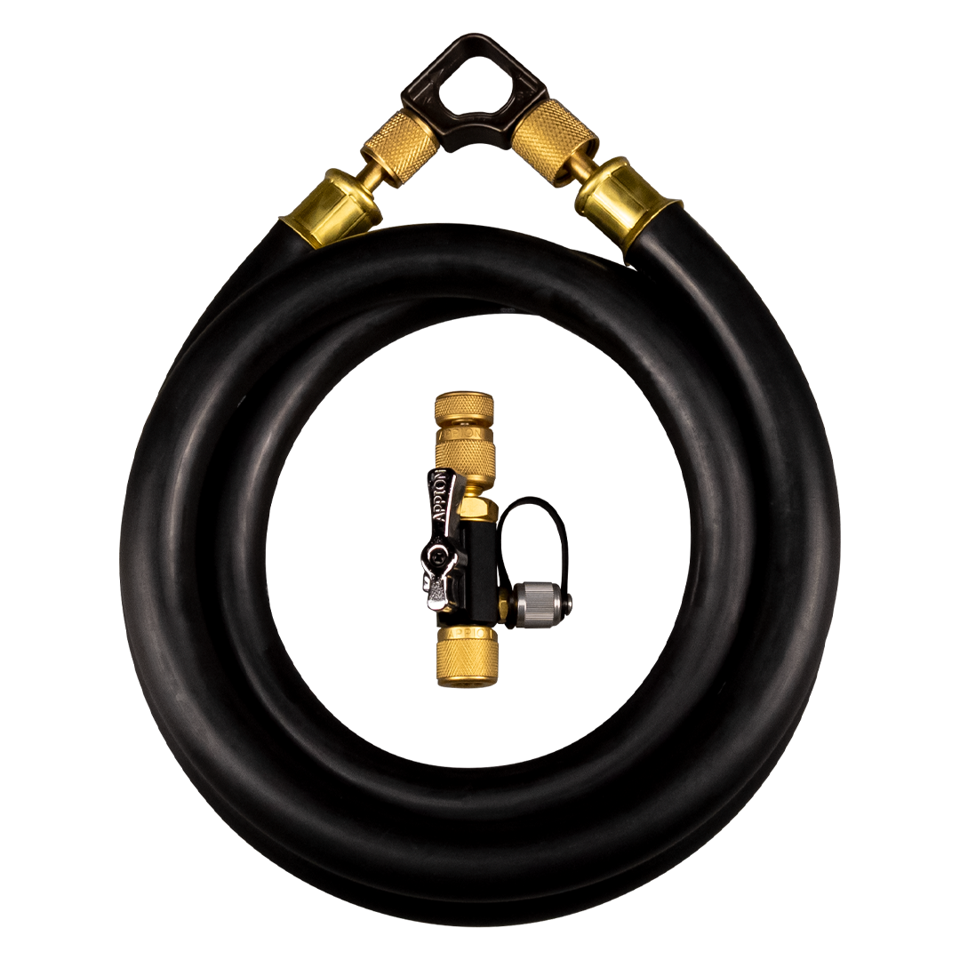 Appion MGABAS MegaFlow Basics 1/2in Hose Evacuation Kit with 1/4in Valve Core Tool - Edmondson Supply