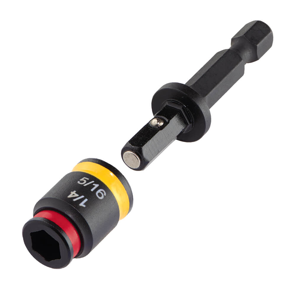 Malco Tools MSHC 2-Inch C-Rhex Cleanable, Reversible Magnetic Hex Driver, 1/4" & 5/16" - Edmondson Supply
