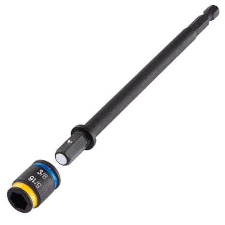Malco Tools MSHXLC1 Malco C-RHEX® Cleanable – Reversible – Magnetic Hex Driver – 5/16″ & 3/8″ socket with 6″ shaft length - Edmondson Supply