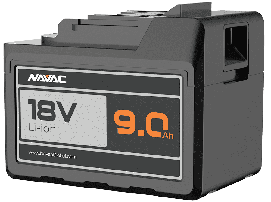 NAVAC NBP2 Li-Ion Battery, 18V, 9 Ah, for NP6DLM, NP4DLM & NP2DLM - Edmondson Supply