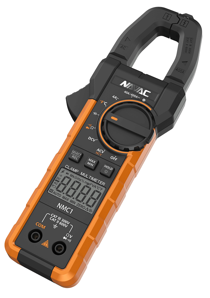 NAVAC NMC1 Digital Electrical Clamp Meter - Edmondson Supply