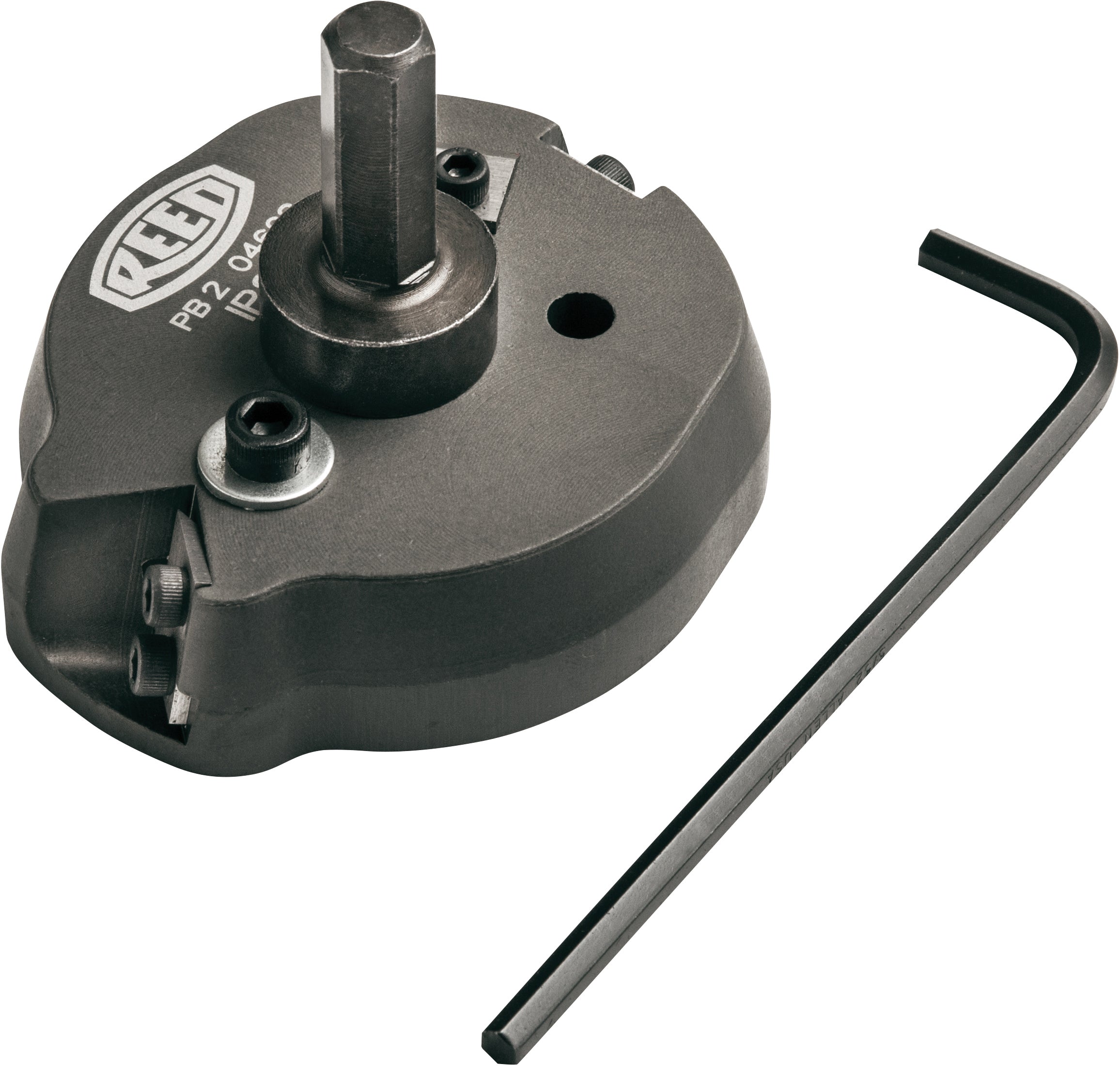 Reed Mfg PB2 Drill Powered Chamfer Tool for Plastic Pipe, 2" - Edmondson Supply