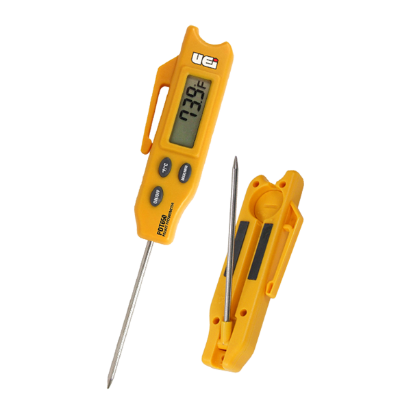 UEi PDT650 Digital Folding Pocket Thermometer - Edmondson Supply
