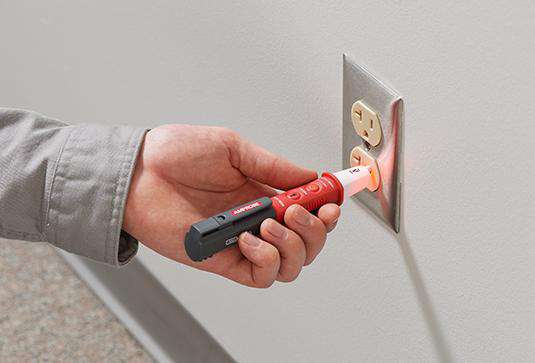 Amprobe NCV-1030 Non-Contact Voltage Probe, Dual Range, 12 to 1000V, w/ Flashlight - Edmondson Supply