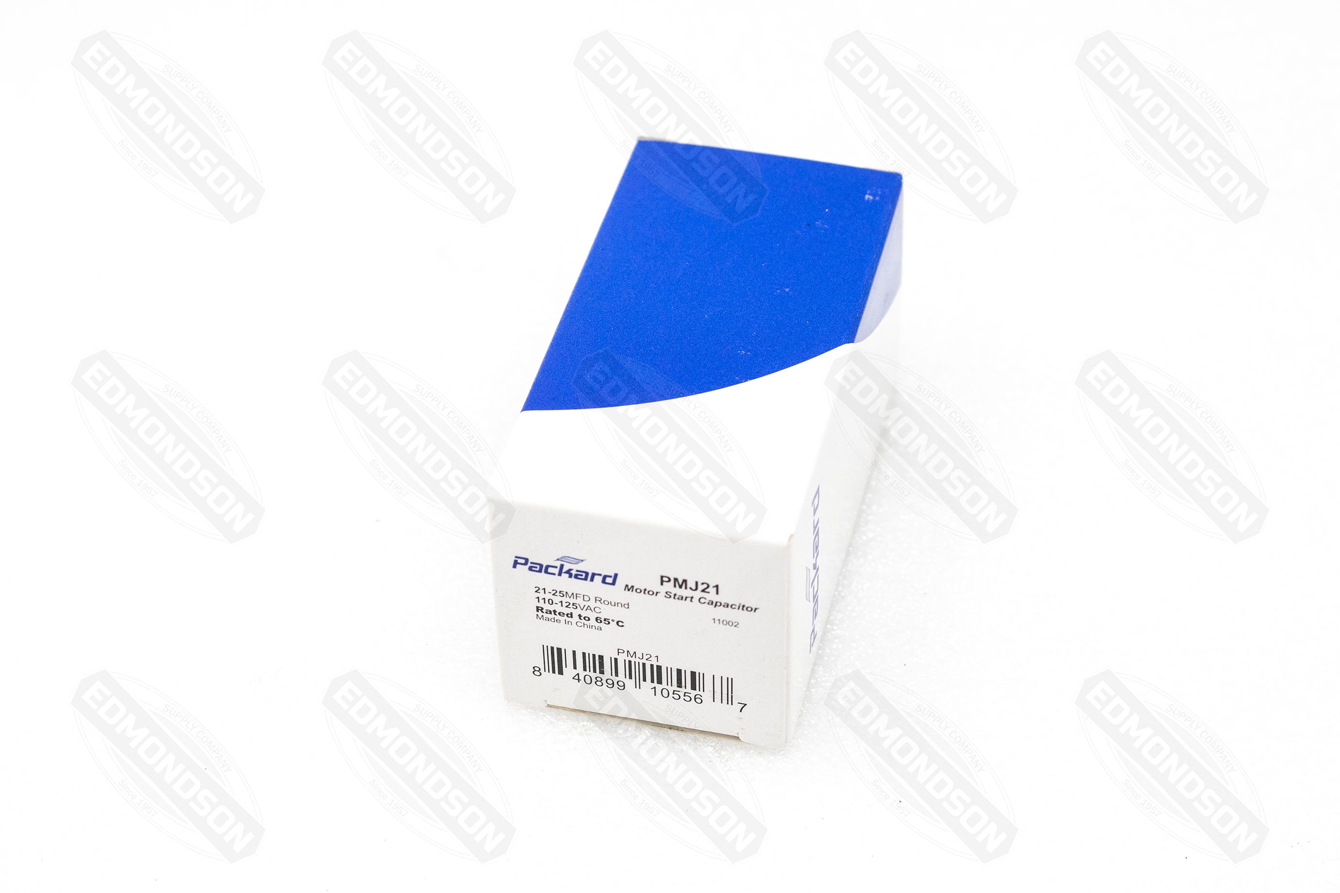 Packard PMJ21 Motor Start Capacitor 21-25 MFD 110-125 Volt - Edmondson Supply