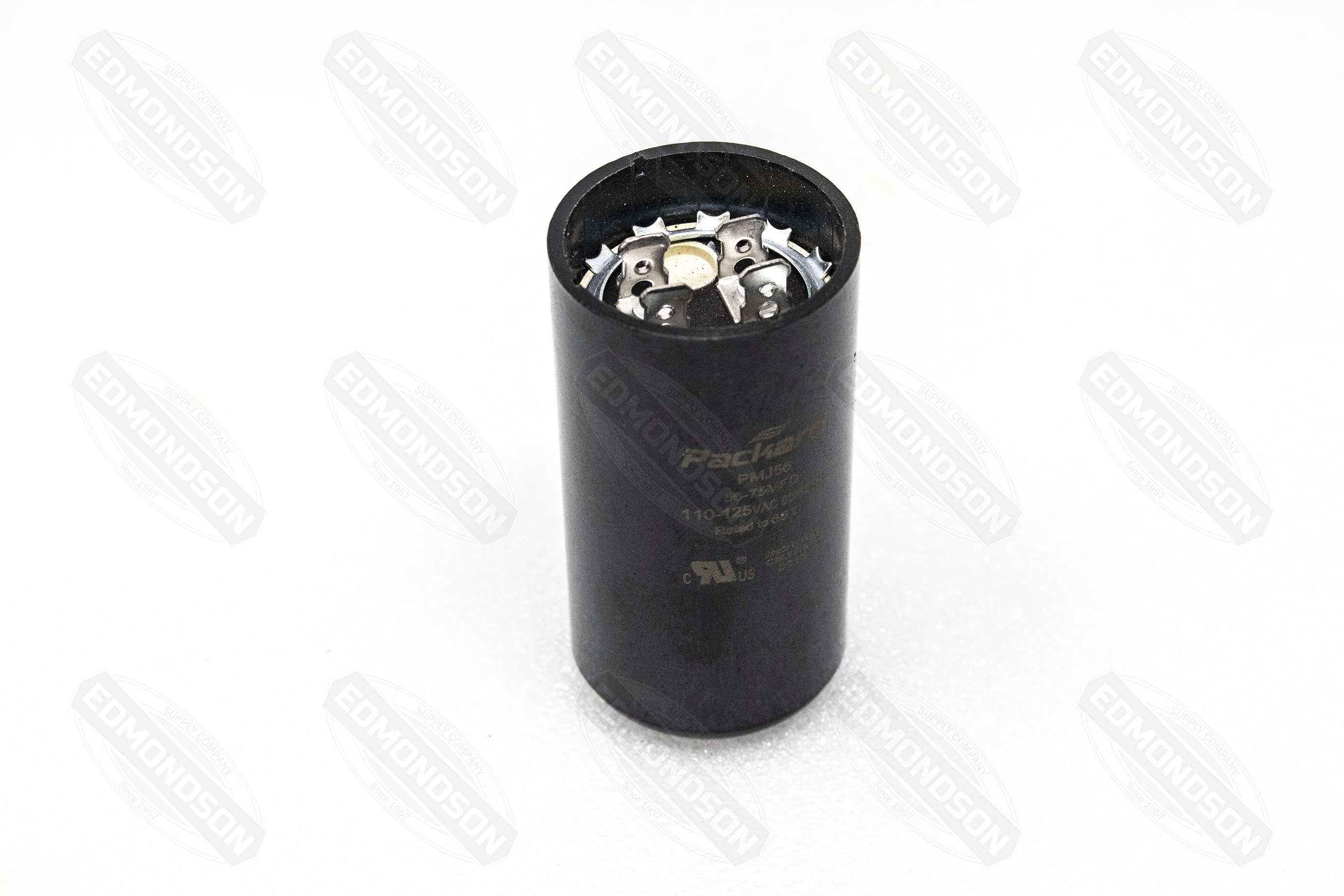 Packard PMJ56 Motor Start Capacitor 56-75 MFD 110-125 Volt - Edmondson Supply
