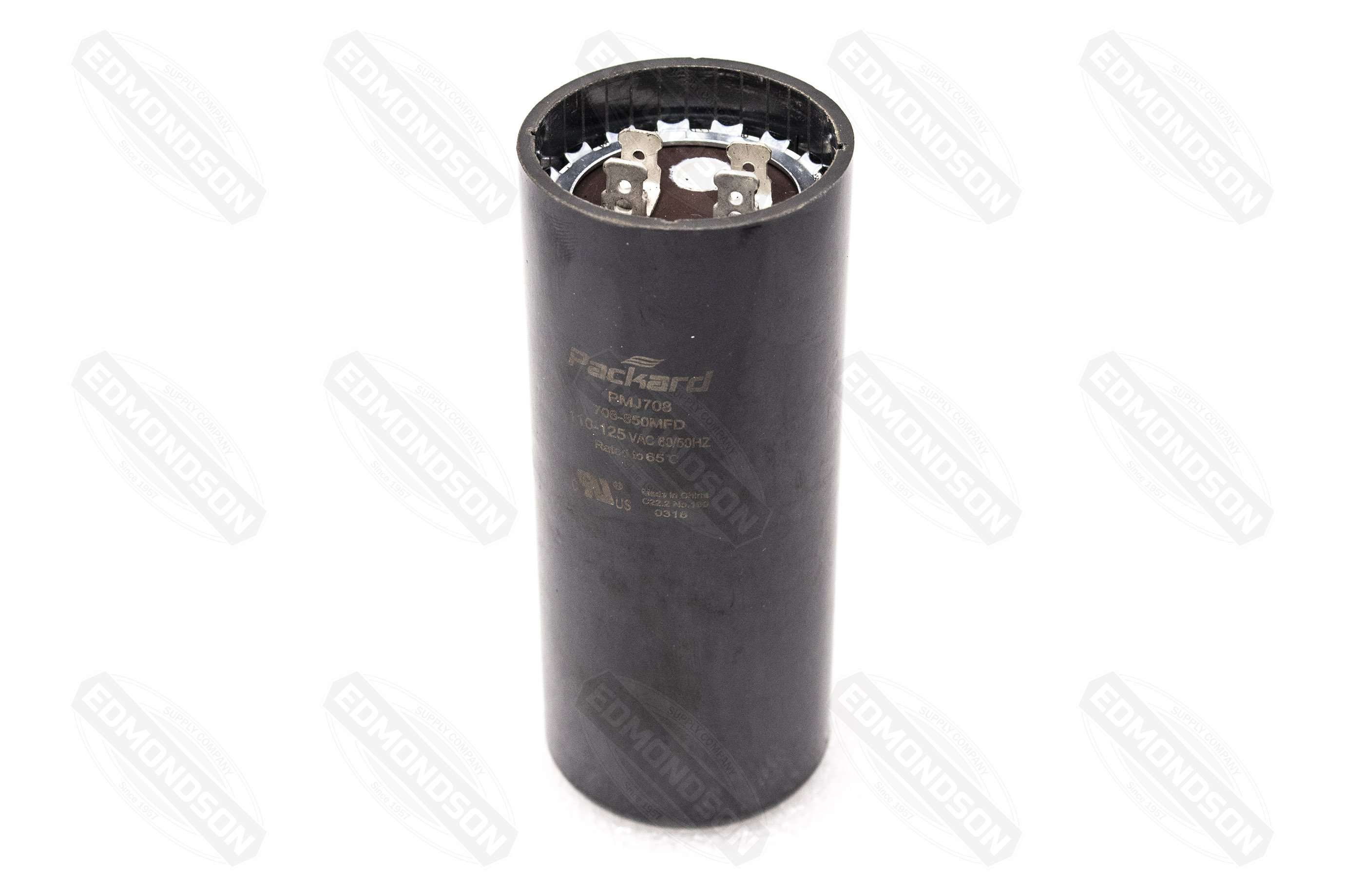 Packard PMJ708 Motor Start Capacitor 708-850 MFD 110-125 VAC - Edmondson Supply