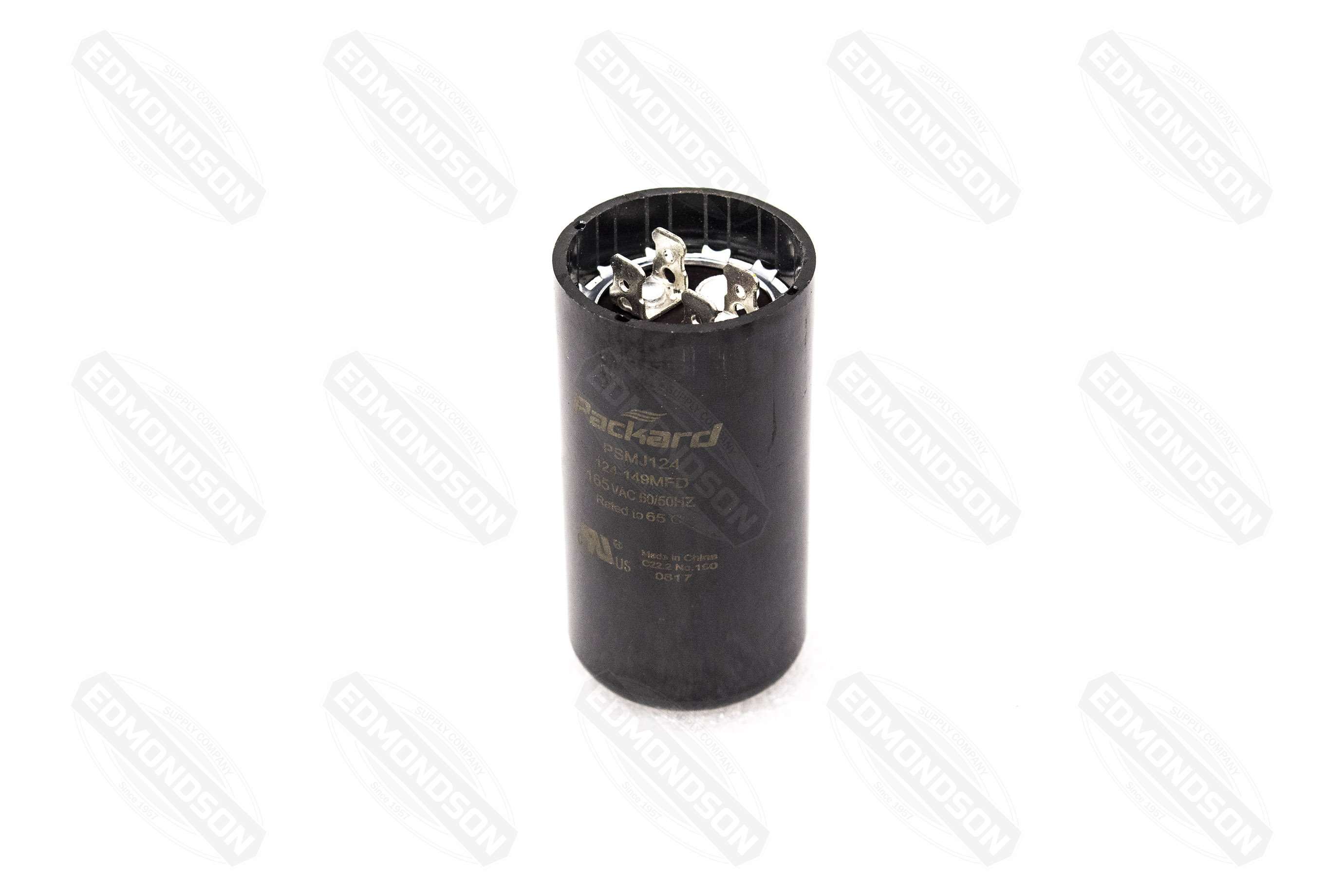 Packard PSMJ124 Motor Start Capacitor 165 Volt 124-149 MFD - Edmondson Supply