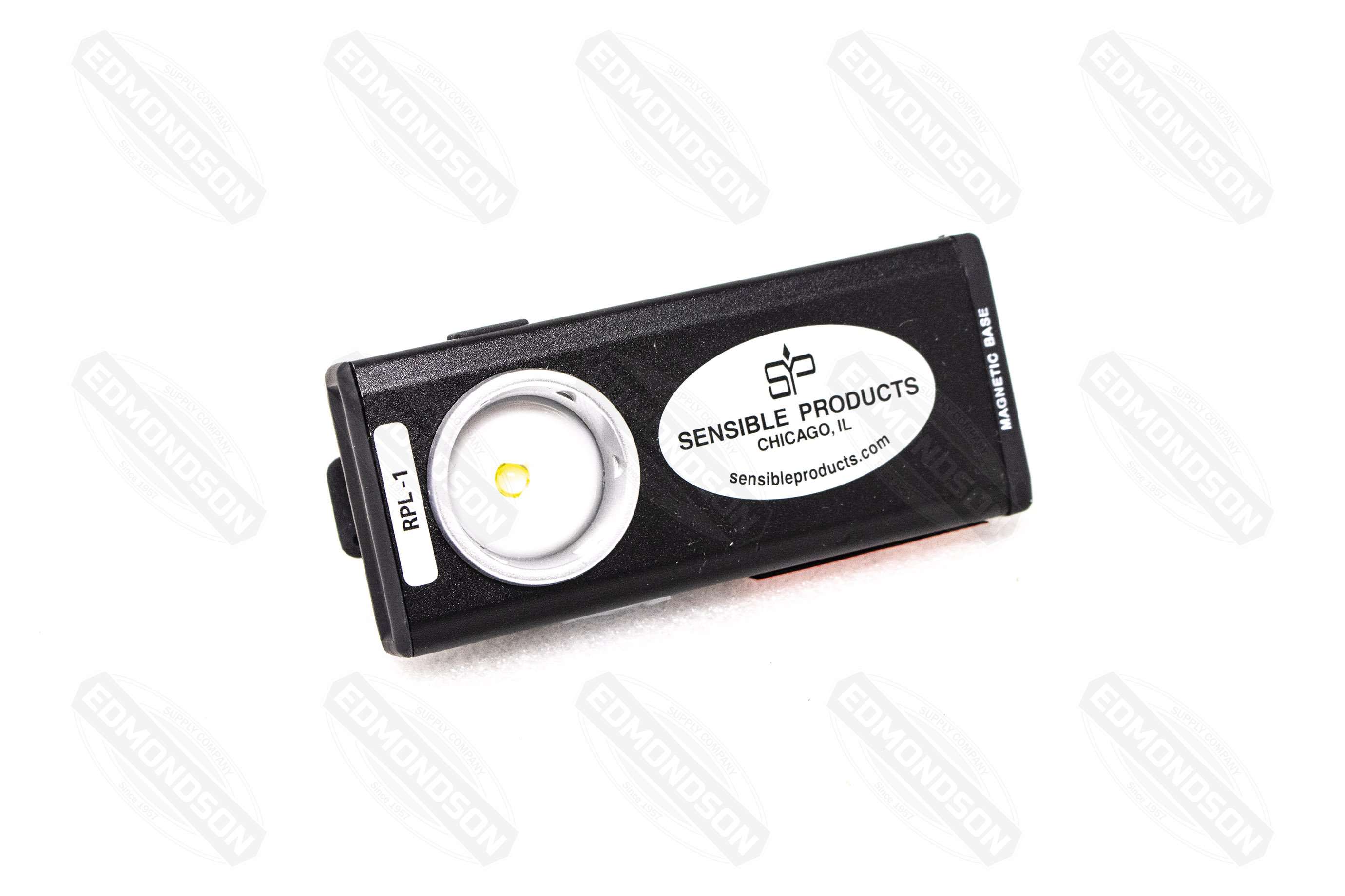 Sensible Products RPL-1 Rechargeable Pocket Flashlight, Black - Edmondson Supply