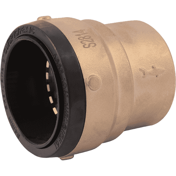 SharkBite SB0454 2" Brass Push End Cap - Edmondson Supply