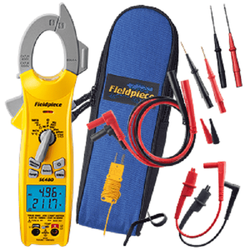 Fieldpiece SC480 Wireless Power Clamp Meter - Edmondson Supply
