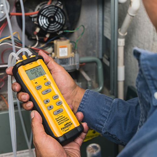 Fieldpiece SDMN6 Dual Port Manometer and Pressure Switch Tester - Edmondson Supply