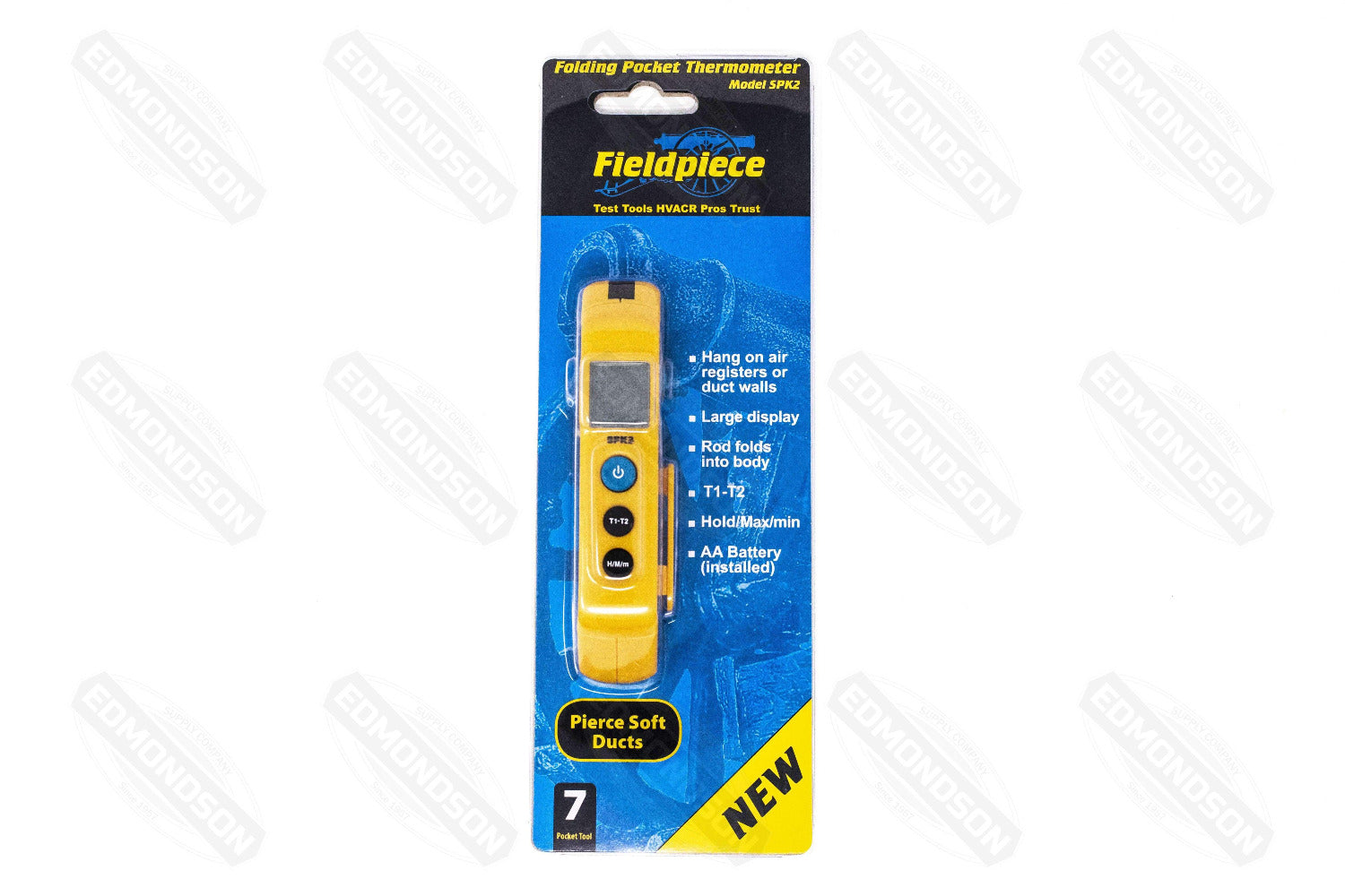 Fieldpiece SPK2 Folding Pocket In-Duct Thermometer - Edmondson Supply