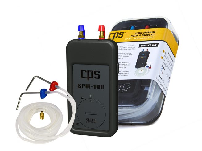CPS Products SPM-K1 Static Pressure Meter & Probe Kit - Edmondson Supply
