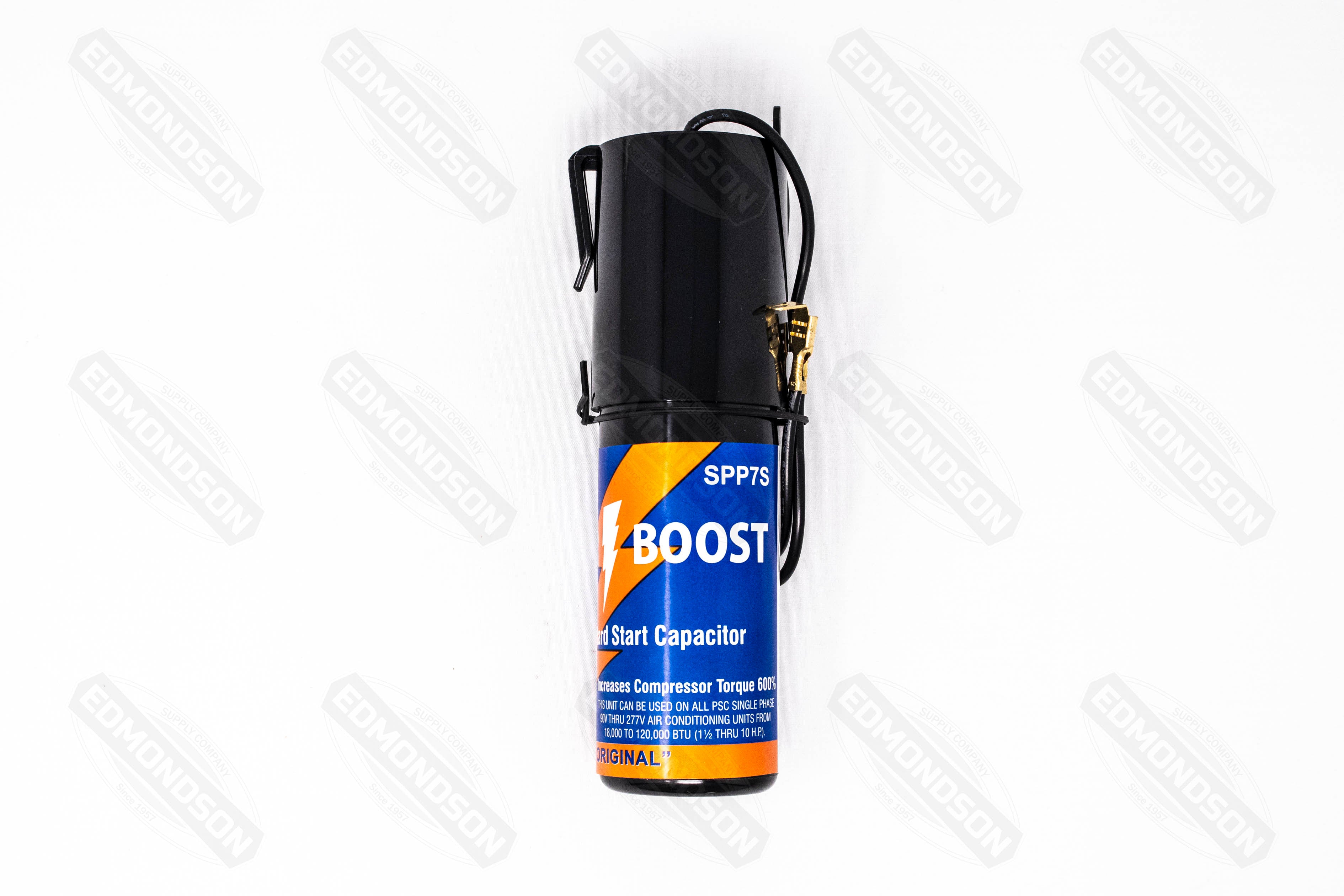 Supco SPP7S SUPER BOOST Super Seven AC Hard Start Capacitor Kit, 600% Torque Increase - Edmondson Supply