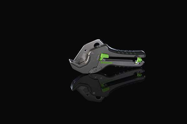 Hilmor 1885393 RPTC158 1-5/8" MAX OD Ratcheting Plastic Tubing Cutter - Edmondson Supply