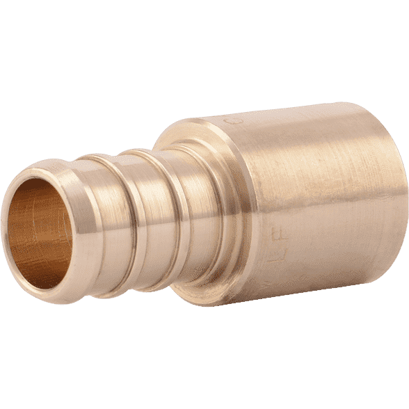 SharkBite UC607LF 1/2" x 1/2" Male Brass PEX Crimp Sweat Adapter - Edmondson Supply