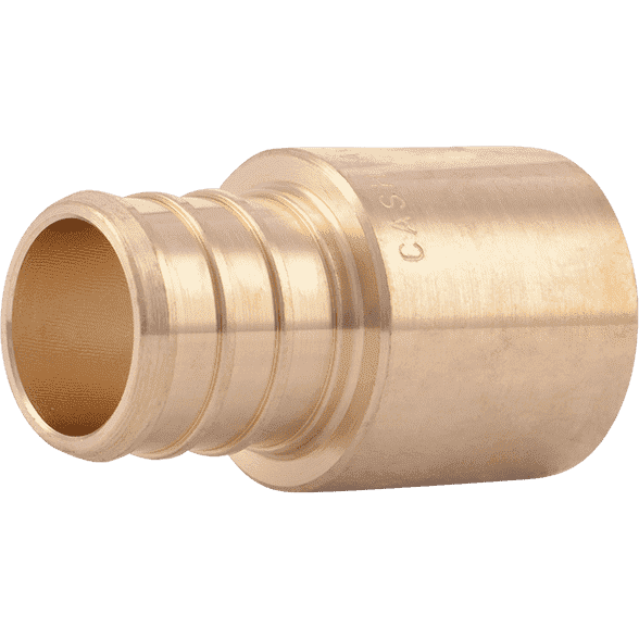 SharkBite UC608LF 3/4" x 3/4" Male Brass PEX Crimp Sweat Adapter - Edmondson Supply