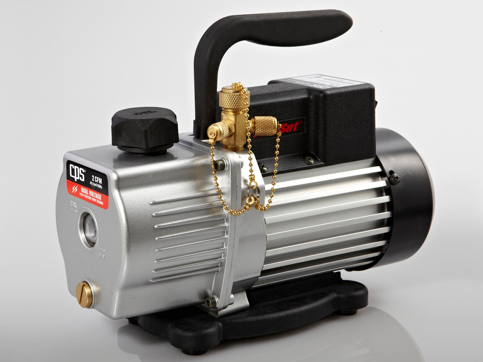 CPS Products VP2S Pro-Set® 2 CFM Single-Stage Dual Voltage Vacuum Pump - Edmondson Supply