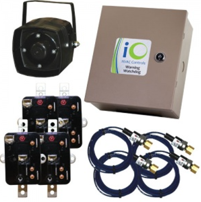 iO HVAC Controls iO-WW4 Warning Watchdog™ Condensing Unit Alarm System - Edmondson Supply