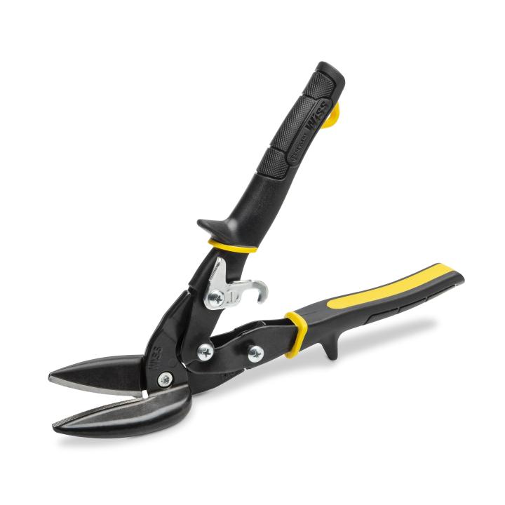 Crescent Wiss M8P 9-4/5" Offset Straight, Left and Right Cut Aviation Snips - Edmondson Supply