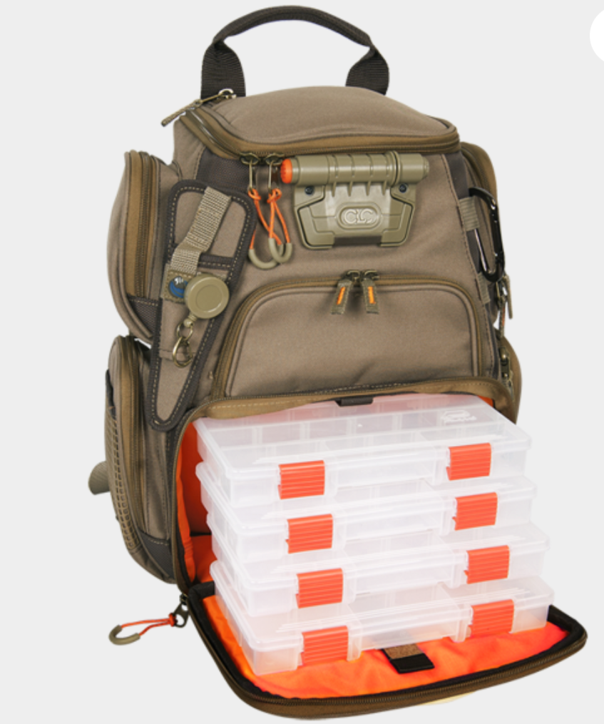 CLC Wild River WT3503 Tackle Tek™ Recon – Lighted Compact Backpack - Edmondson Supply