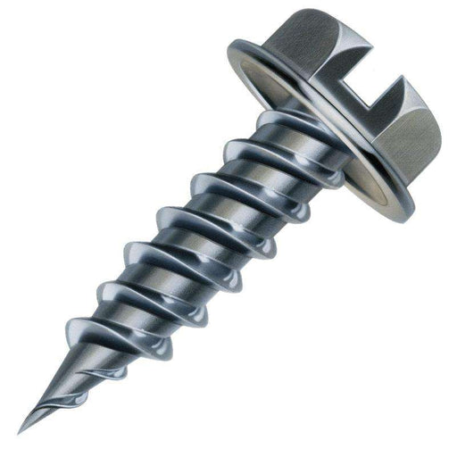 Malco Tools HW7X1/2ZT Zip-in® Self Piercing Sheet Metal Screws, #7 x 1/2, 1000 Count - Edmondson Supply