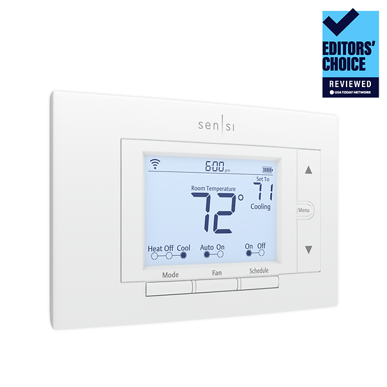 Emerson White-Rodgers 1F87U-42WF Sensi™ Wi-Fi Smart Thermostat, Programmable, 4 Heat - 2 Cool - Edmondson Supply