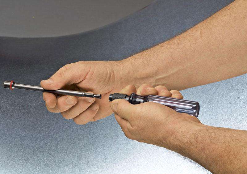 Malco Tools HHD2 CONNEXT® 5/16" Long Magnetic Hex Hand Driver - Quick Change - Edmondson Supply