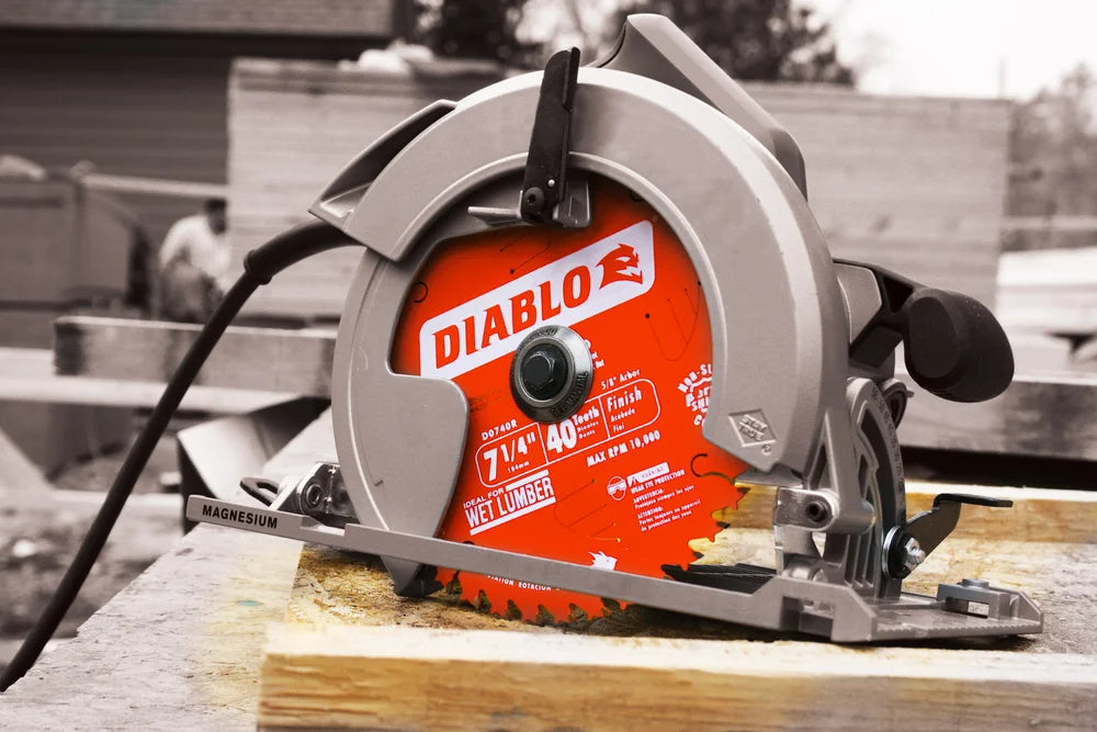 Diablo Tools D0740X 7-1/4 in. x 40 Tooth Finish Saw Blade - Edmondson Supply