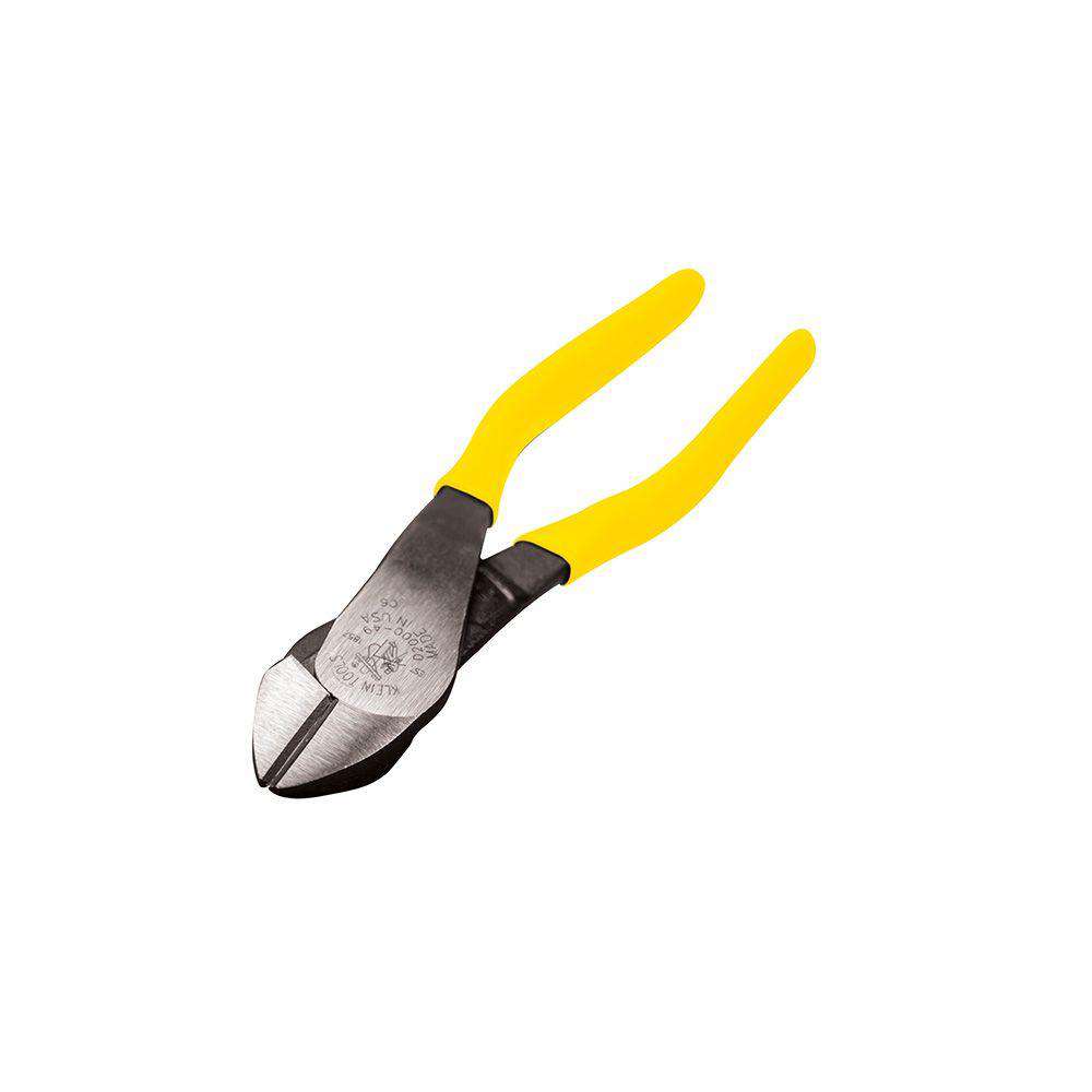 Klein Tools D2000-49 Diagonal Cutting Pliers, Angled Head, 9-Inch - Edmondson Supply