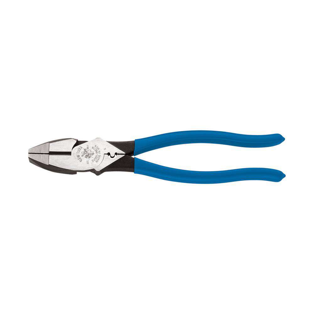 Klein Tools D2000-9NECR Lineman's Pliers with Crimping, 9-Inch - Edmondson Supply