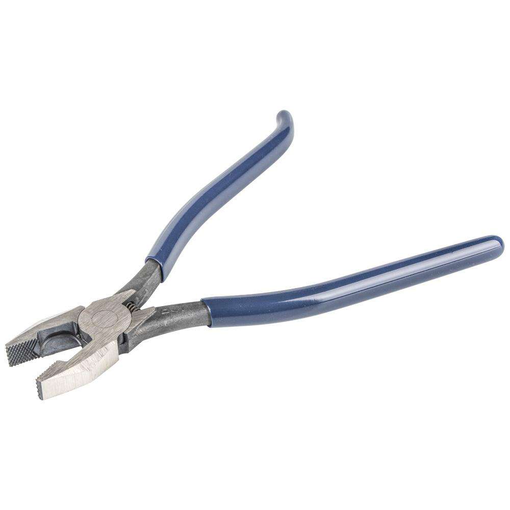 Klein Tools D201-7CSTLFT Ironworker's Rebar Pliers, Left Handed, Spring Loaded, 9-Inch - Edmondson Supply